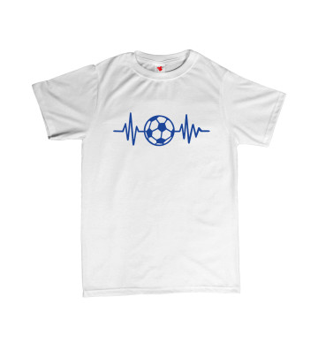 Fotbal - EKG křivka - pánské tričko s potiskem