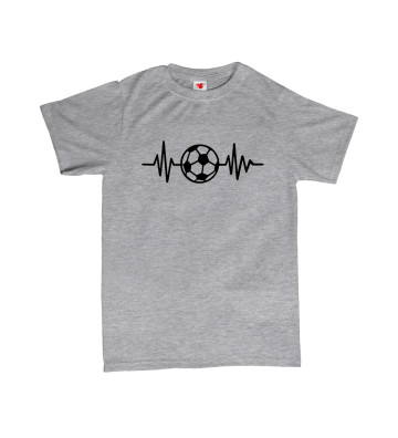 Fotbal - EKG křivka - pánské tričko s potiskem