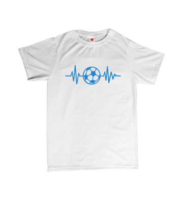 Fotbal - EKG křivka - pánské tričko s potiskem