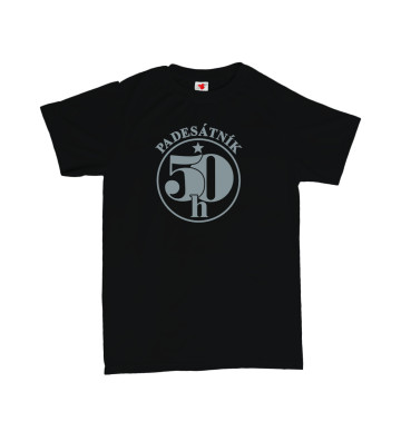 Padesátník - pánské narozeninové tričko s potiskem