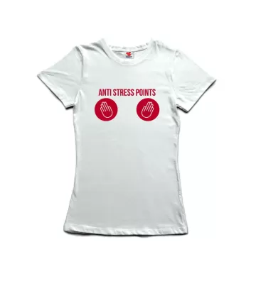 Antistress points - dámské tričko s potiskem