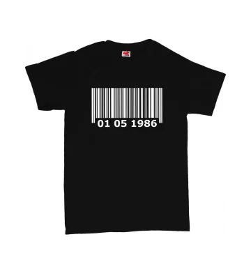 Barcode - pánské tričko s vlastním potiskem