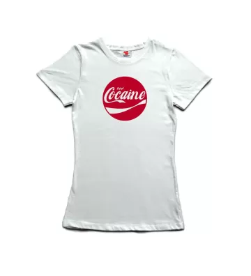 Cocaine - dámské tričko s potiskem