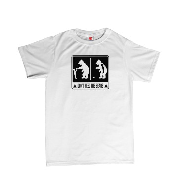 Don´t feed the bears - pánské tričko s potiskem