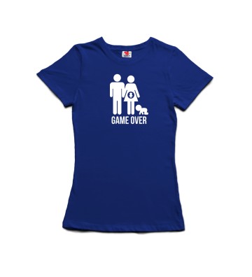 Game over rodina - dámské tričko s potiskem