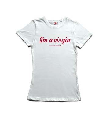 I am a virgin - dámské tričko s potiskem