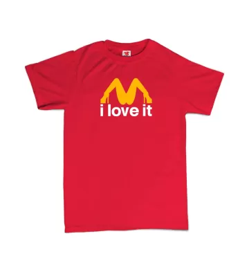 I love it - pánské tričko s potiskem