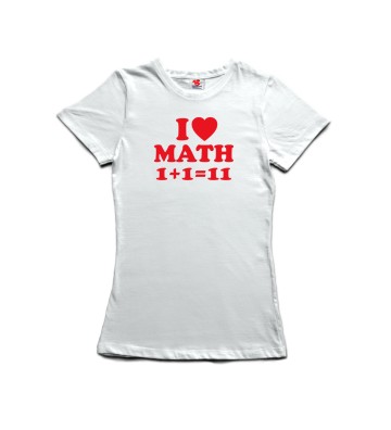 I love math - dámské tričko...