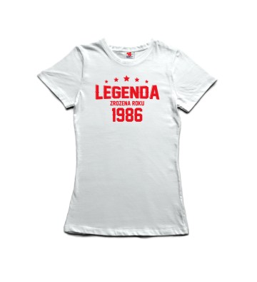 Legenda zrozena roku 19XX - dámské tričko s vlastním potiskem