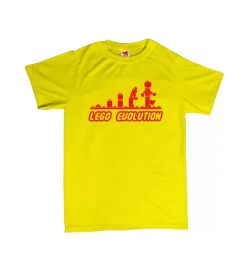 Lego evolution - pánské tričko s potiskem