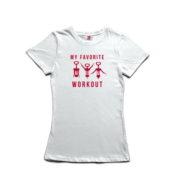 My favorite workout - dámské tričko s potiskem