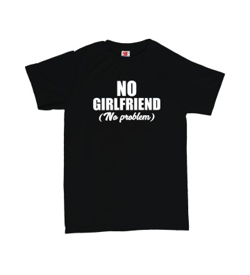 No girlfriend - pánské tričko s potiskem