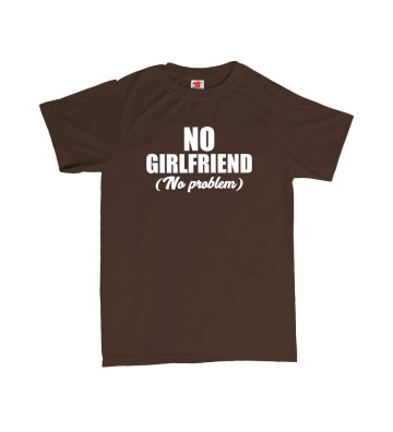 No girlfriend - pánské tričko s potiskem