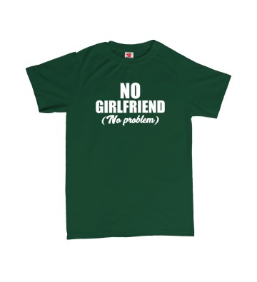 No girlfriend - pánské tričko s potiskem