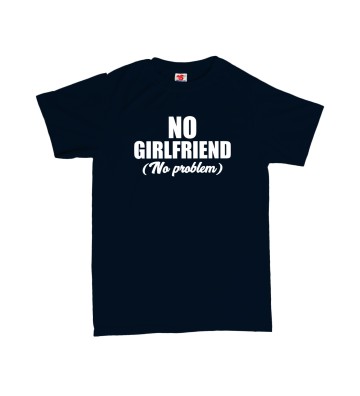 No girlfriend - pánské tričko s potiskem