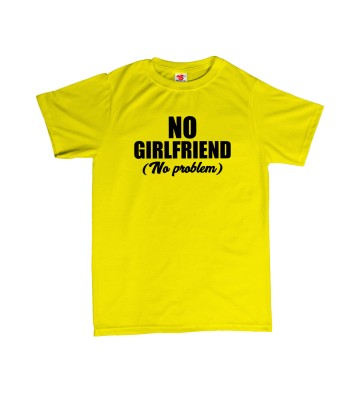 No girlfriend - pánské tričko s potiskem