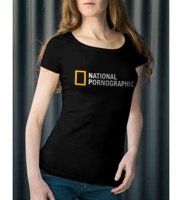 National pornographic - dámské tričko s potiskem