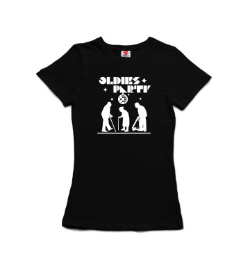 Oldies party - dámské tričko s potiskem