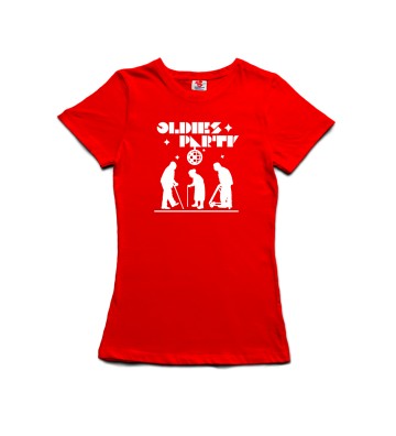 Oldies party - dámské tričko s potiskem