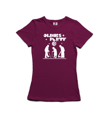 Oldies party - dámské tričko s potiskem