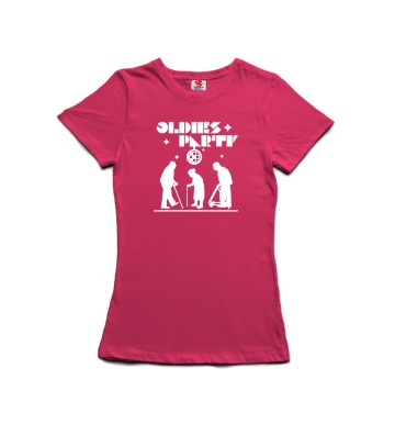 Oldies party - dámské tričko s potiskem
