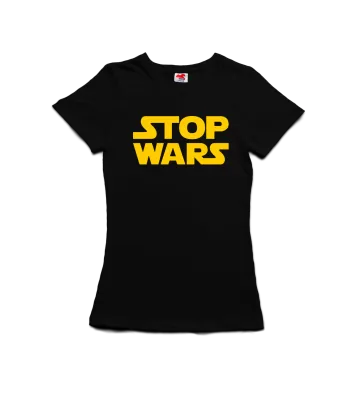 Stop wars - dámské tričko s potiskem