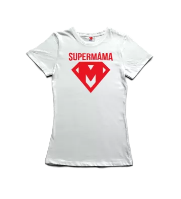 Super máma - dámské tričko s potiskem